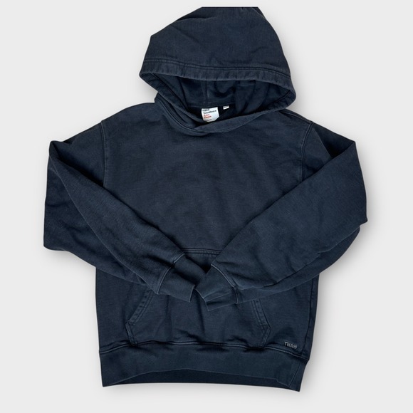 TNA Tops - TNA Extra Fleece Perfect Fit Hoodie Black‎ Small Heavy Organic Cotton Blend